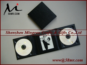 Ivory Nice Leather CD DVD Case Holder Album