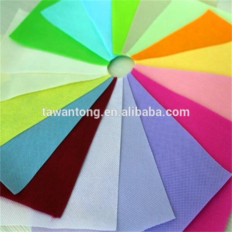 40g~200g pp spunbond printed non woven fabric for carry bag