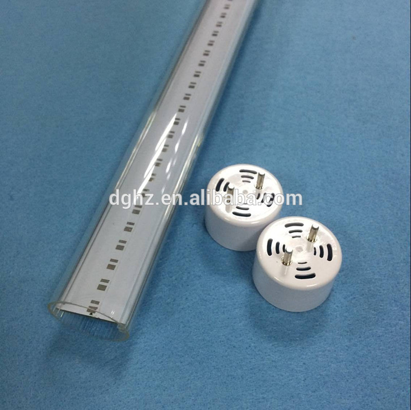 T8 clear pc tube with Flame Resistance V0 led parts for train