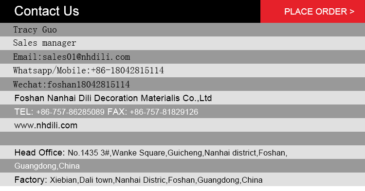 Factory Direct Aluminium transition profiles trim for carpets in Foshan