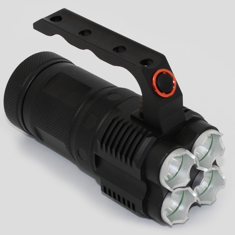 Camping Flashlight Led 4 * Crees XM-L2 LED 4500 Lumens Light 40W Rechargeable Torch Lamp Flashlights