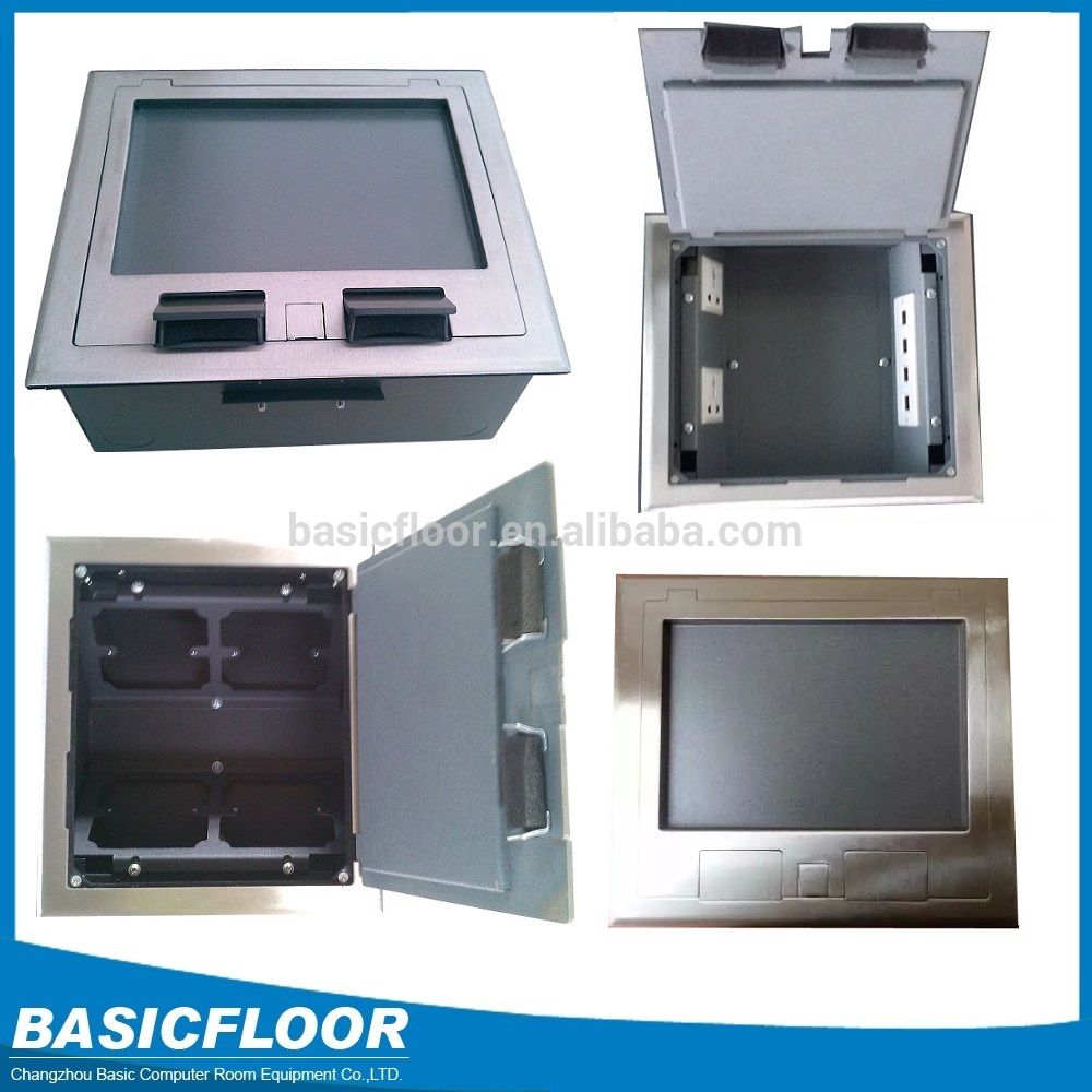 Factory supply stainless steel waterproof electrical floor box