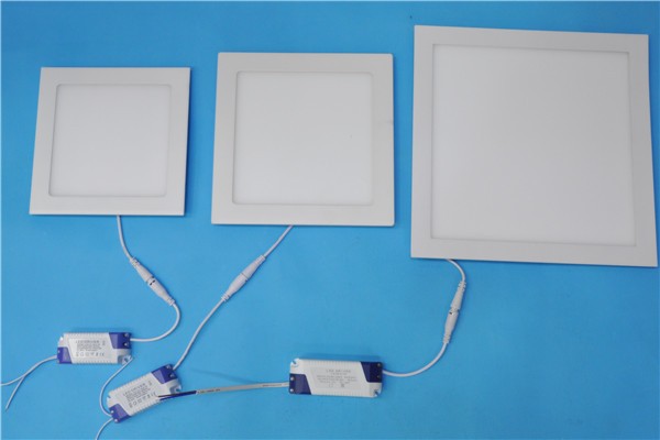 slim round square 3w 5w 7w 12w 15w 18w AC85v 265v CE ROHS led ceiling panel light