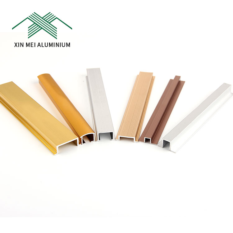 Latest Design 4mm 5mm 6mm 7mm 8mm Aluminum Tile Trim Profile