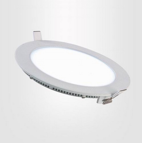 12w Ultra thin round recessed led panel indicator lights