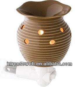 Ceramic Essential Oil Night Light Plug In Night Light Wax Warmer Light