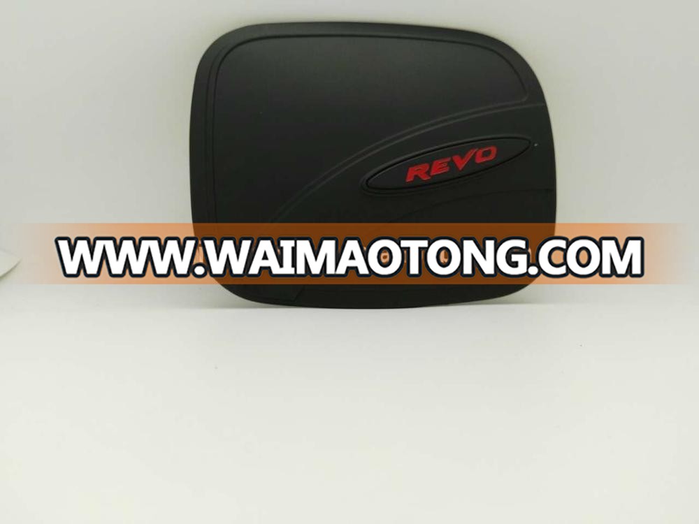 ABS black oil tank cover for 2015 HILUX REVO NEW VIGO