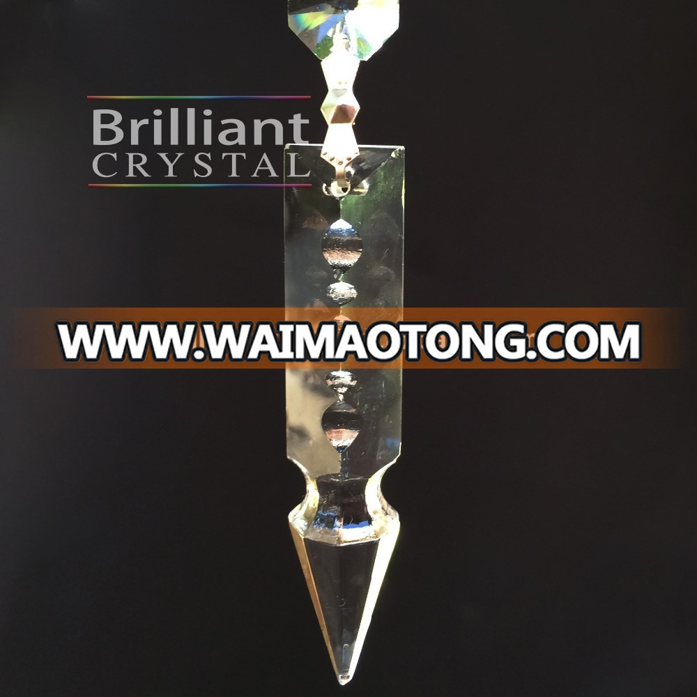 crystal spear prism for chandelier accessories