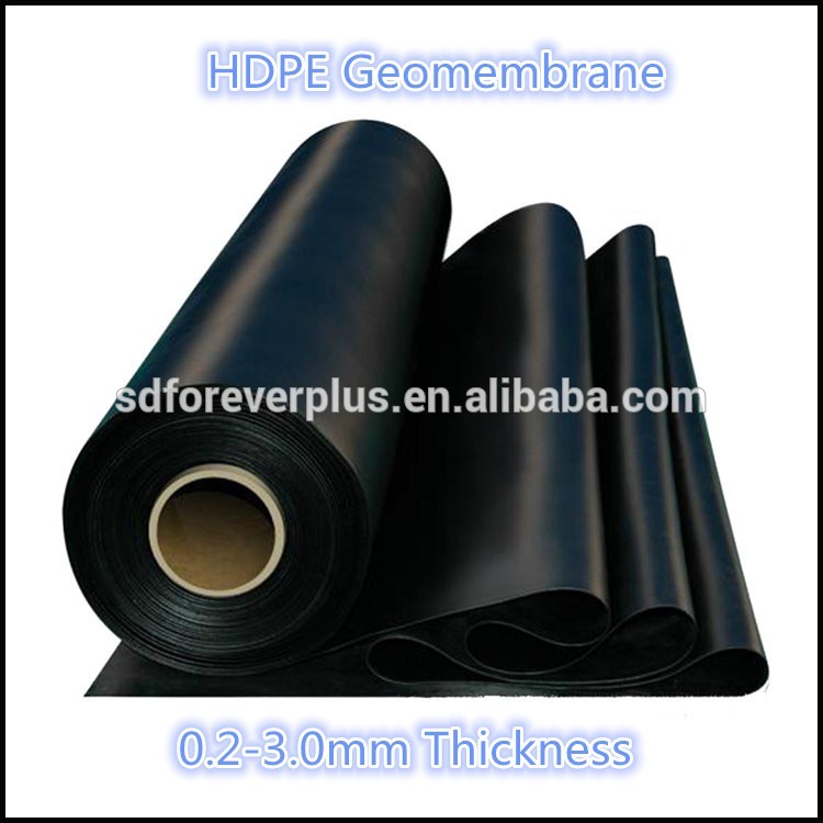 HDPE geomembrane liner for pond/fish farm