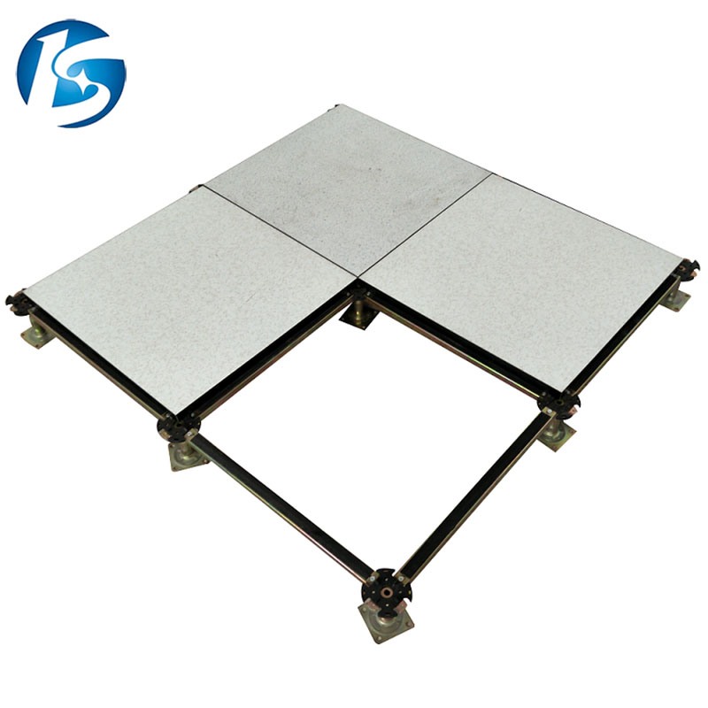 Latest style high quality homogeneous raised access floor tiles