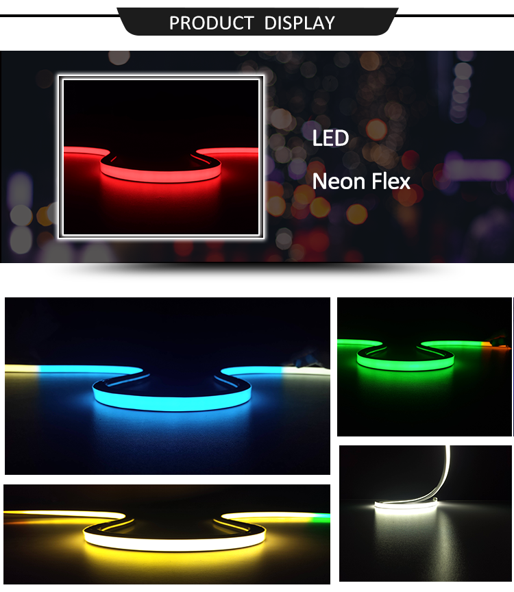 Square Spool Warm White Flexible Neon Tube