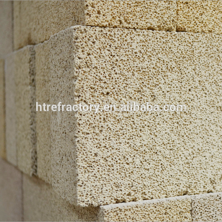 Light weight high alumina insulation bricks for industry kiln stove