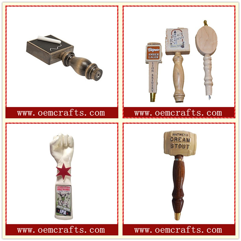 Wholesale 3D Comedy Figurine Bar Beer Tap Handle