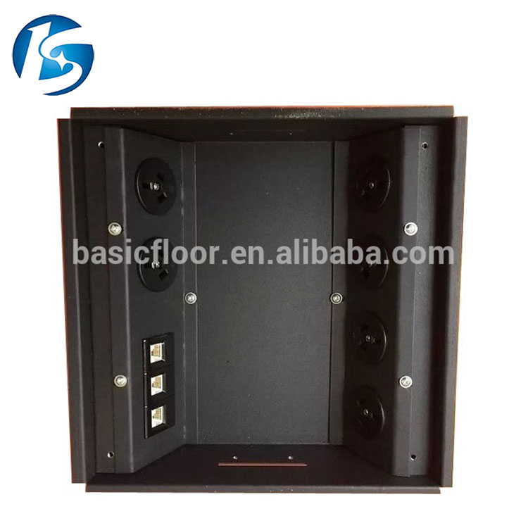 Top sale stainless steel electrical outlets socket floor box