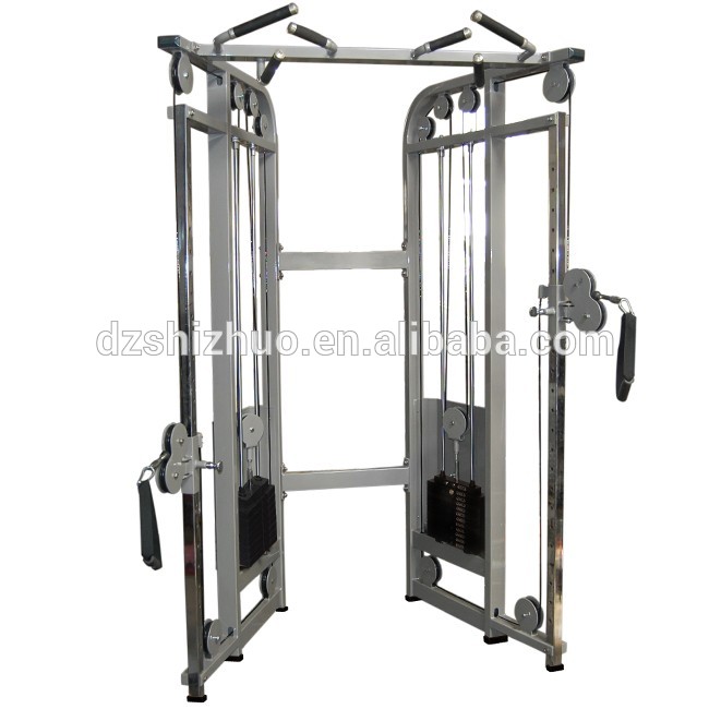 Commercial gym equipment Dual Adjustable Pulley with accessories RF02