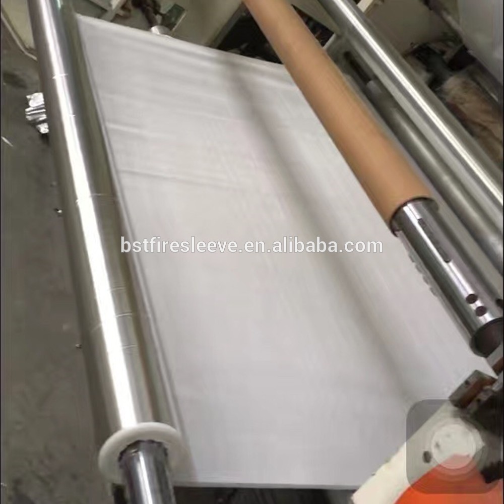 Heat Radiant Protection Aluminum Foil Backed Fiberglass Cloth