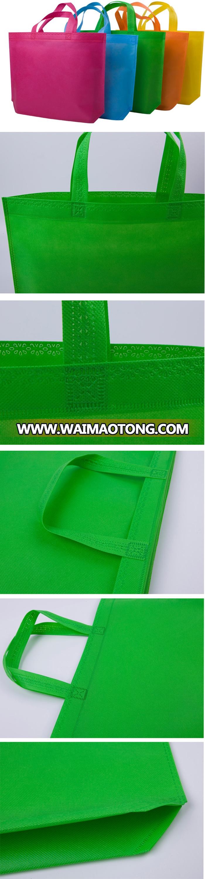 Reusable  Durable High Quality  Mix D Cut Non Woven Fabric Bags