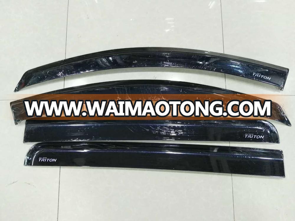 Door window visor injection model for 2015 NEW Triton L200