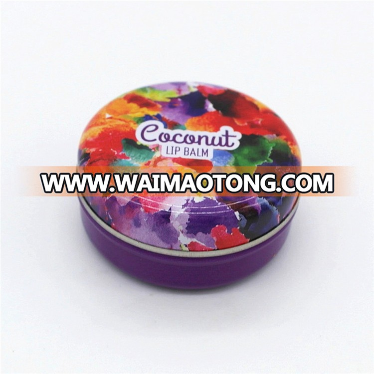 High quality small round cosmetic/make up tin can box sale