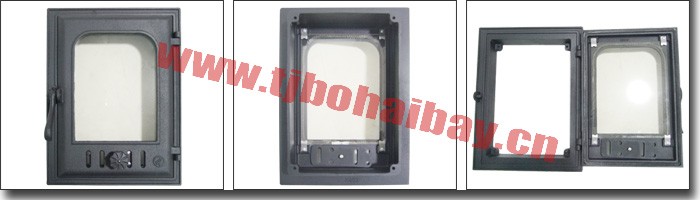 Best quality cast iron stove door