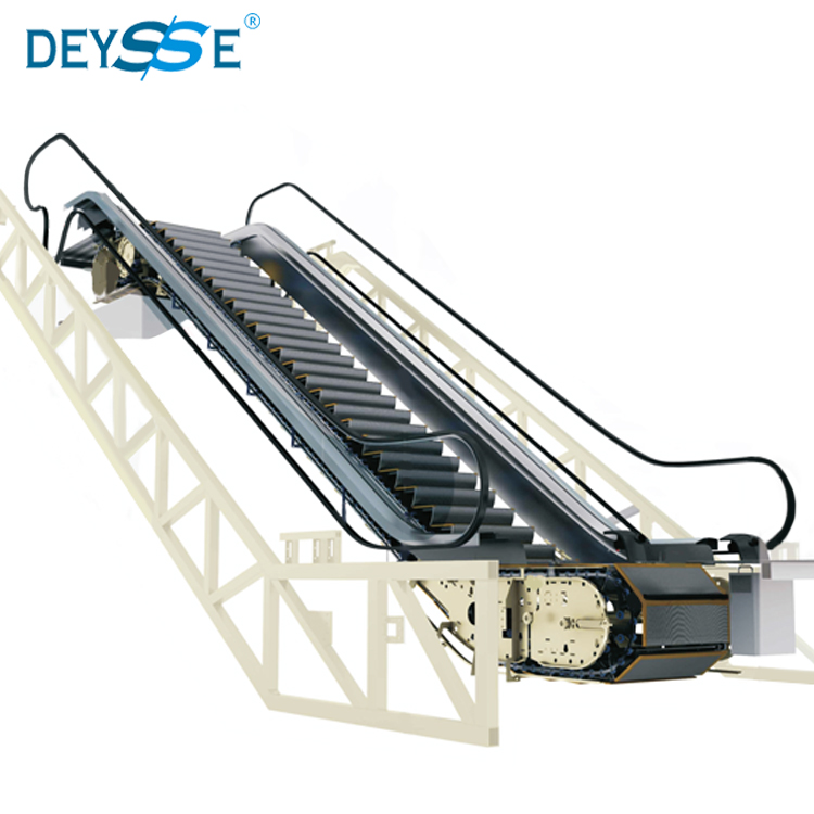 Aluminum Step Outdoor China Escalator Moving Walk Commercial Escalator Manufacturers