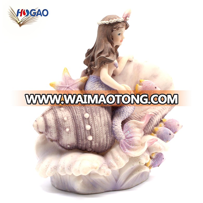 OEM Home Decoration Resin Mermaid Statue for Sale