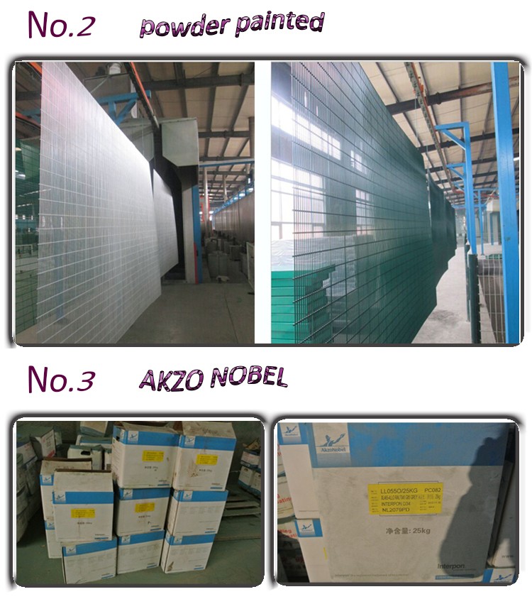 Anping factory outlet 358 mesh security fence with favorable price