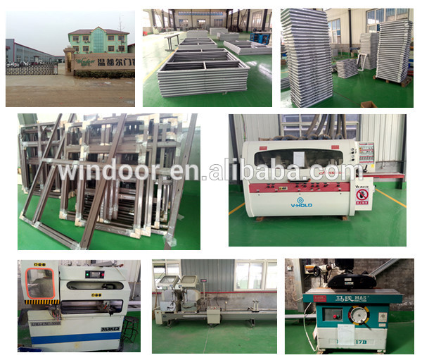 Qingdao factory UPVC awning window, storm /sun resistance pvc aluminum window