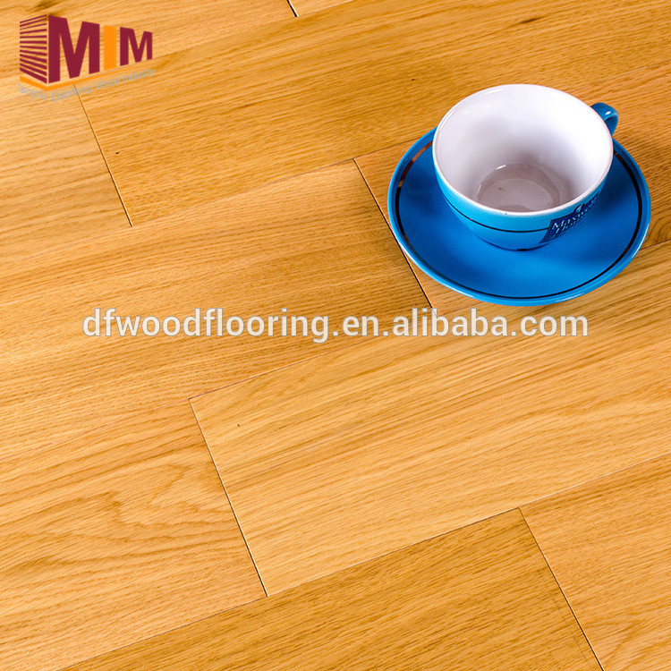 2017 Chevron Finished European Oak Multilayer Parquet Engineered Wood Flooring