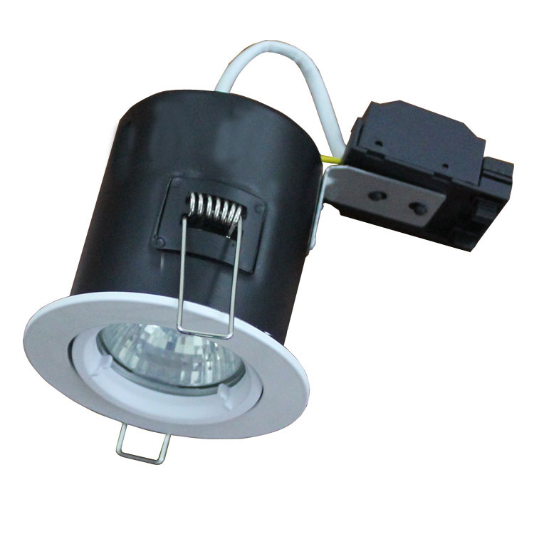 Die-casting tilted GU10 led fire rated down lights