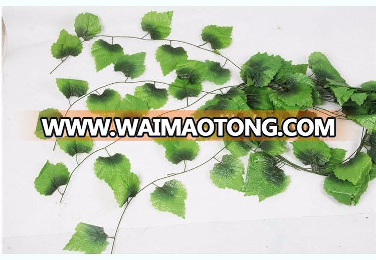 2.4 m grape leaves rattan wall hanging Artificial rattan