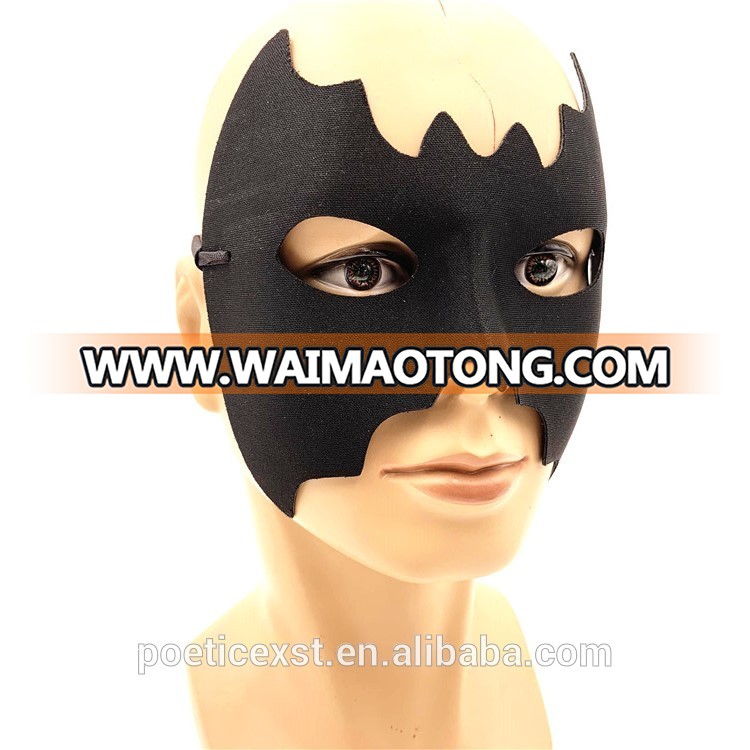 PoeticExst Hot Sale Halloween Bat Mask Black Bachelor Party Gay Masks