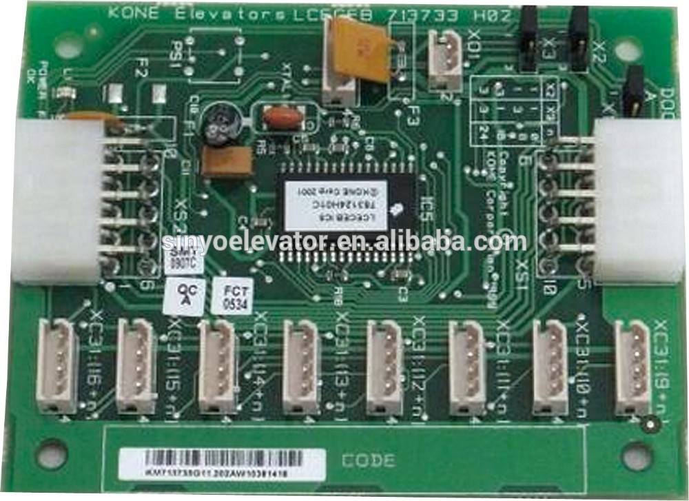 Kone Elevator Car 2 Button PC Board KM612913H07