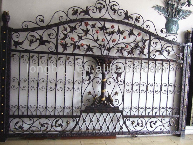 Top-selling newest wrought iron entrance gates