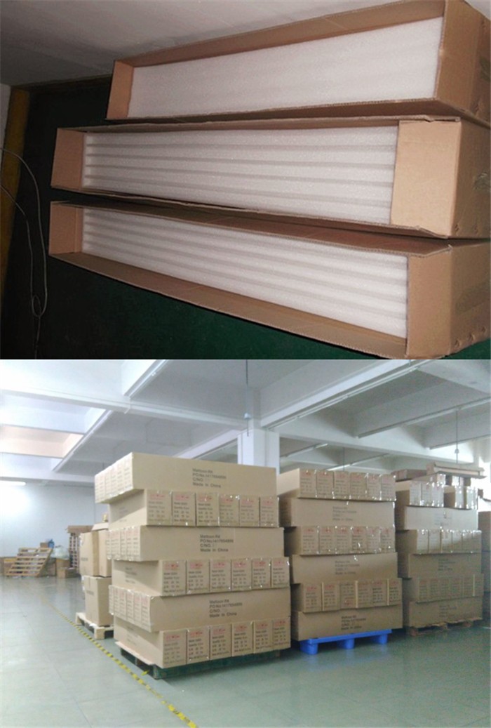 Customized Red Blue ratio 3:1 5:1 6:1 7:1 9:1 96pcs 2835SMD 1.2m 120cm 4ft 18W T8 Integrated fluence led grow light