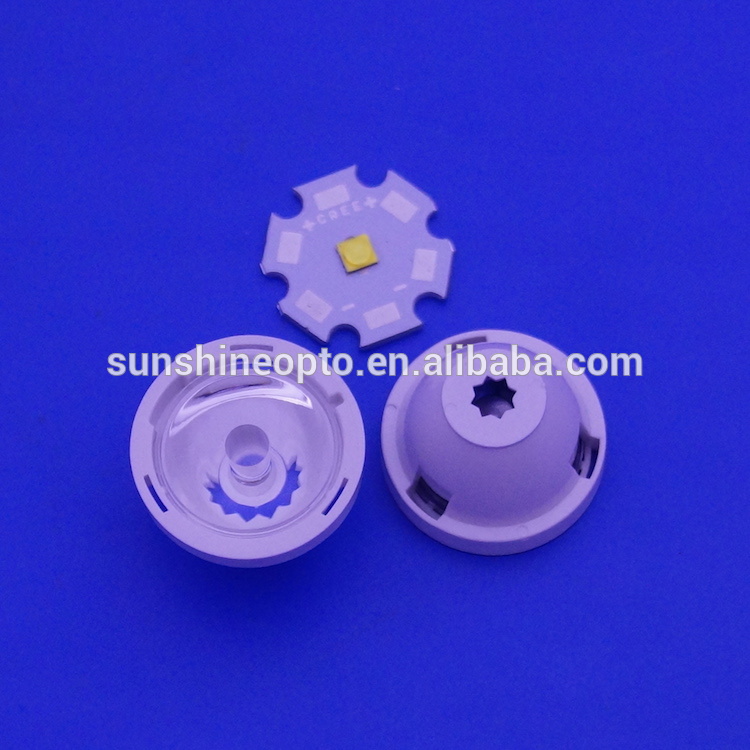 19MM Diameter 5 Degree narrow beam led lenses for 3535 SMD LED