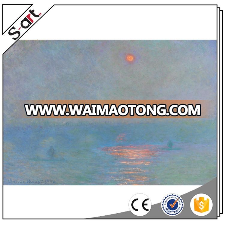 Multi-style hot sell claude monet painting reproduction