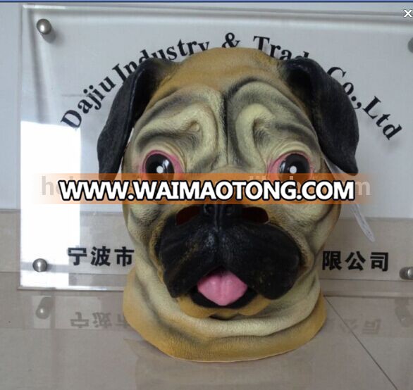 2014 hot sale latex Pug Mask