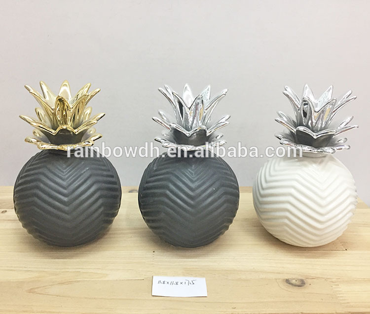 Ceramic Pineapple Decoration