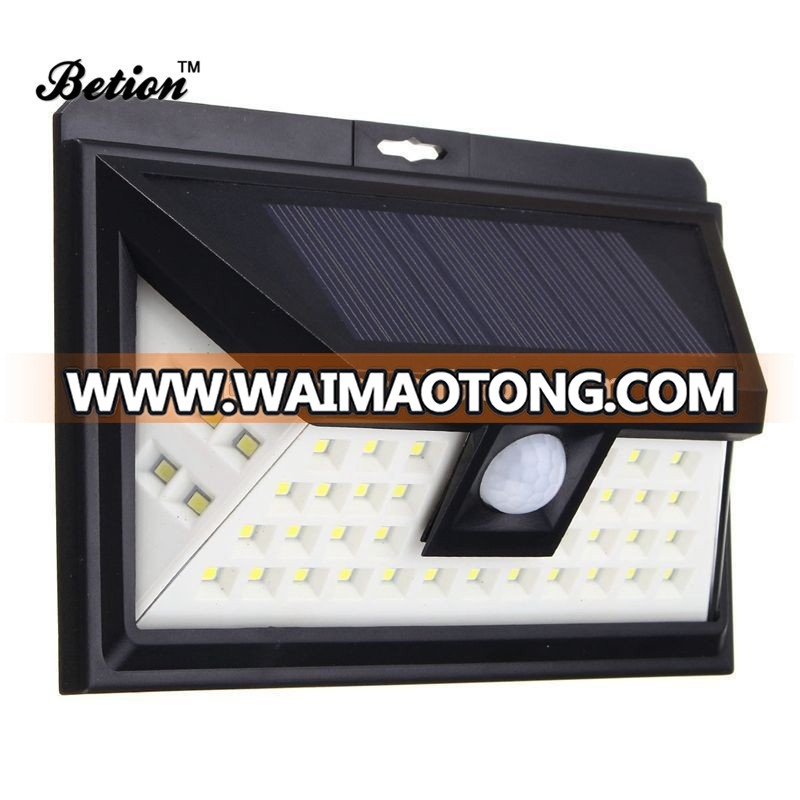 44-LED-Solar Light Outdoor Waterproof Garden PIR Motion Sensor Solar Power security wall light