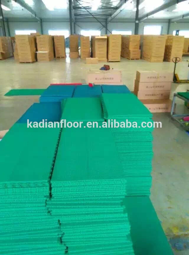 pp flooring interlocking fustal court flooring price competitive