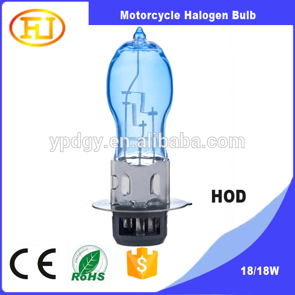 Xenon super white HOD halogen 12V 18/18W motorcycle light bulb