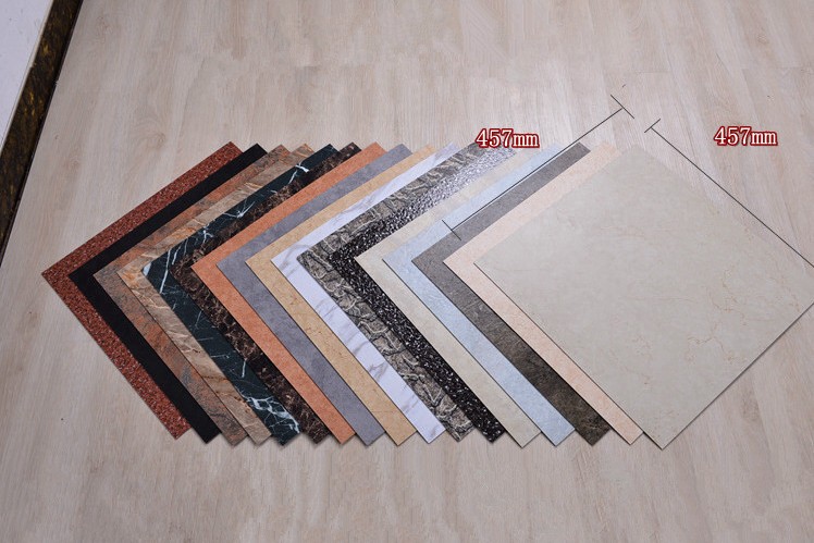 March promotion new design marble stone design LVT vinyl floor tile