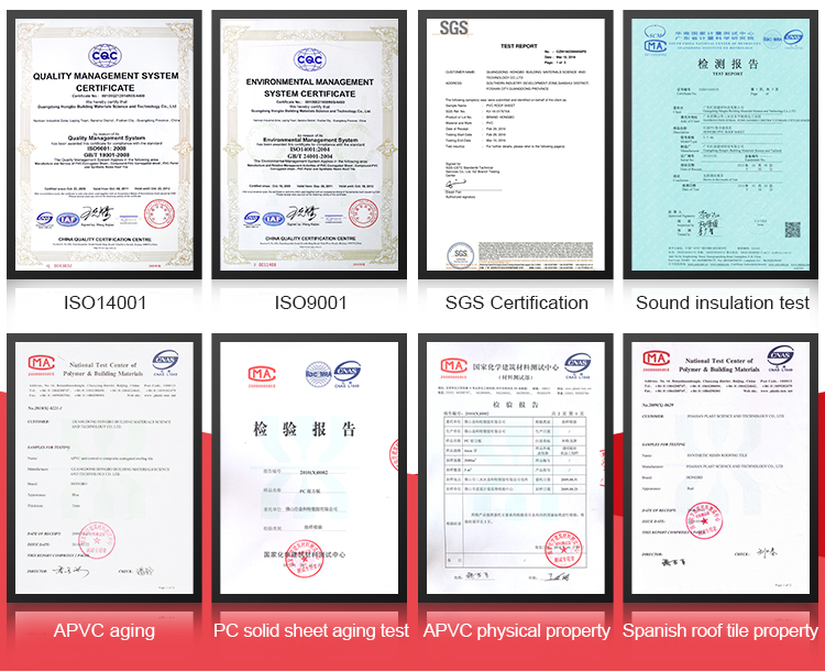 PVC roofing panels Chinese resin frp roof panel
