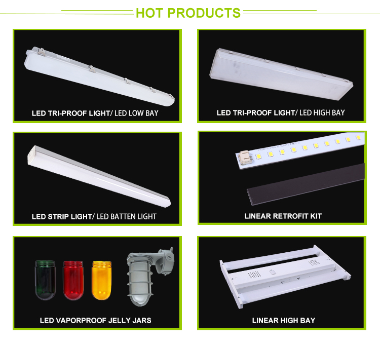 150 Lumen Per Watt 150W Industrial LED Linear High Bay Light