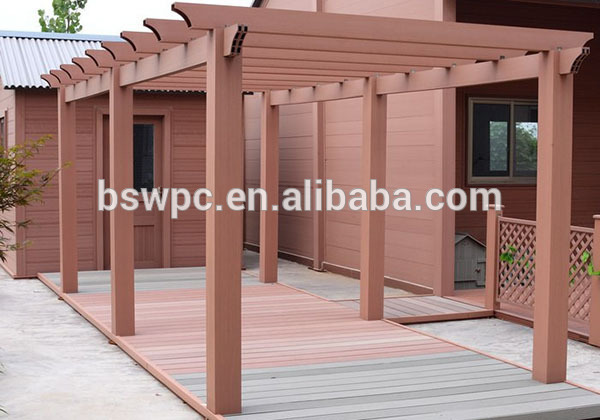 Outdoor Wood Plastic Wall Panel/ WPC Wall Cladding/Exterior Wall Covering