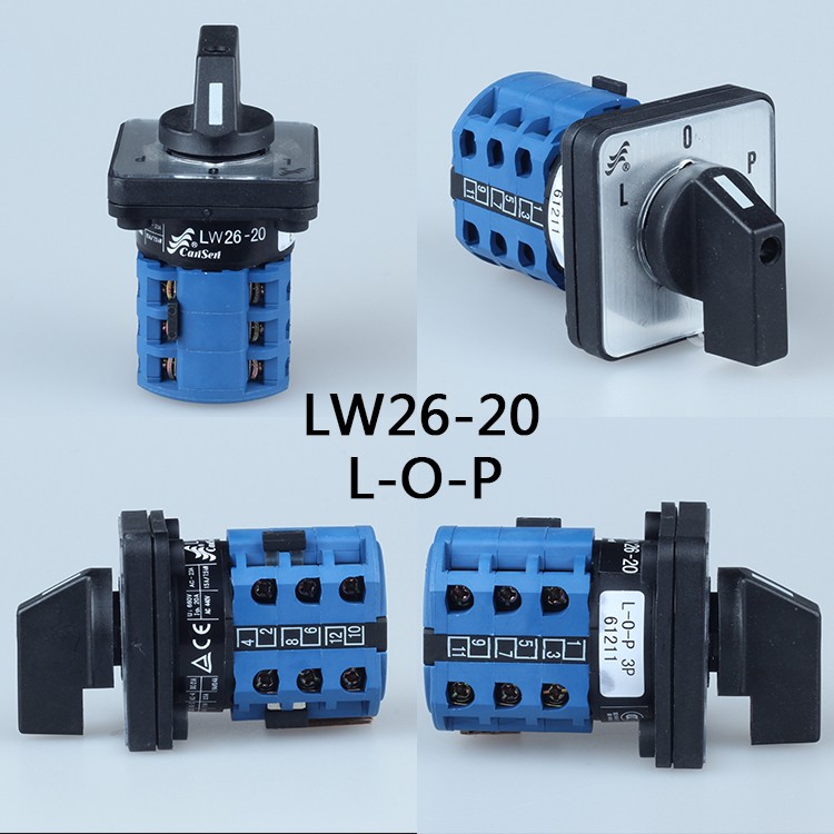 LW26-20 L-O-P Promotional various durable usingrotary switch face plates