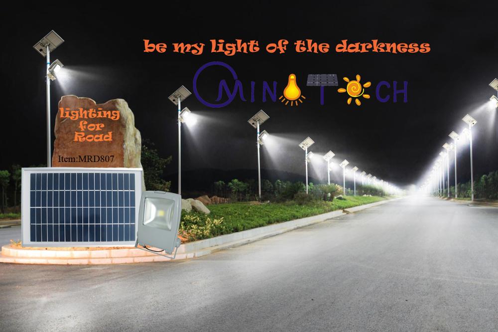 automatic time-controlled and light controlled solar street light for advertising billboard IP65 certificated CE&RoHS 807