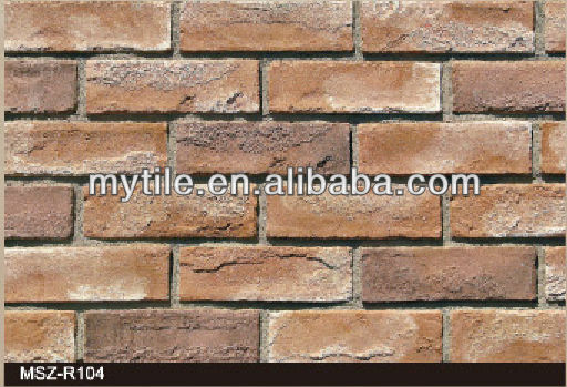 decorative fake brick wall panel (Rustic Brick Series)