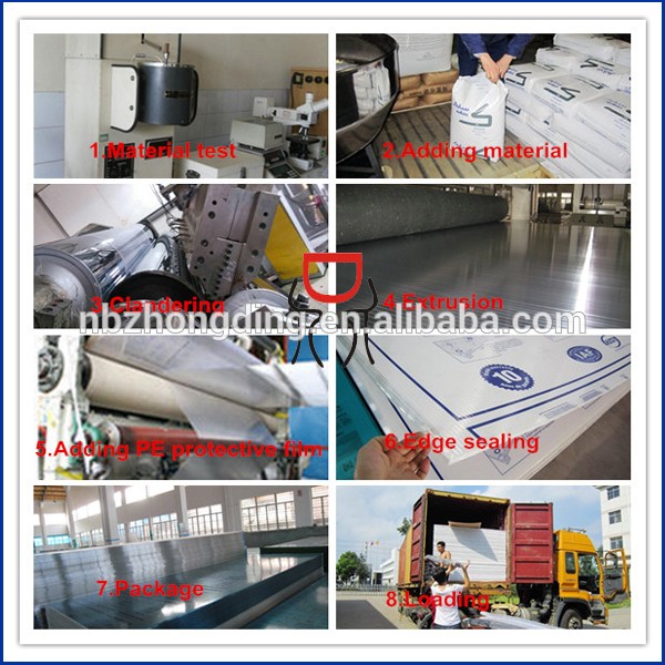 polycarbonate corrugated plastic roofing sheet price